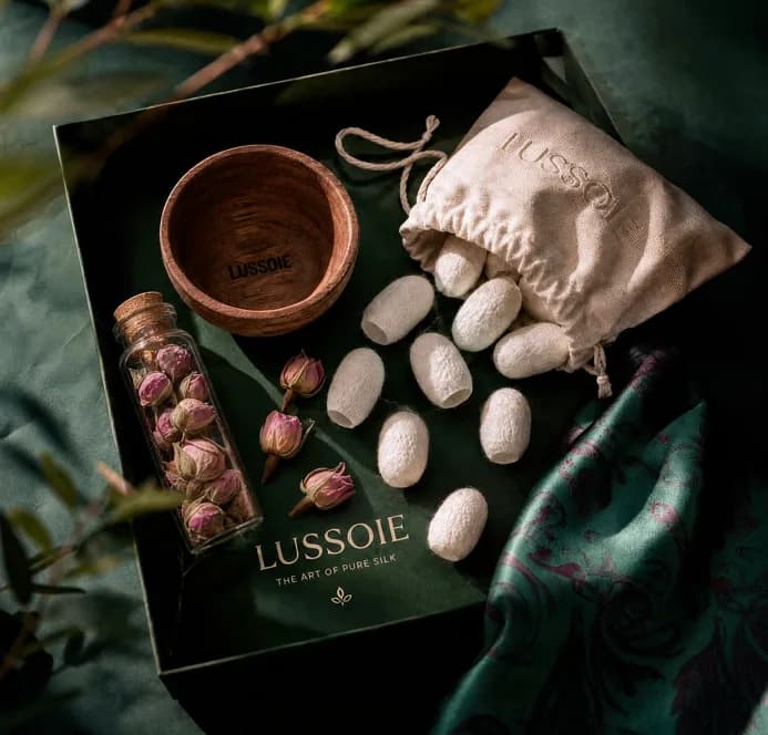 Silk Cocoon Box